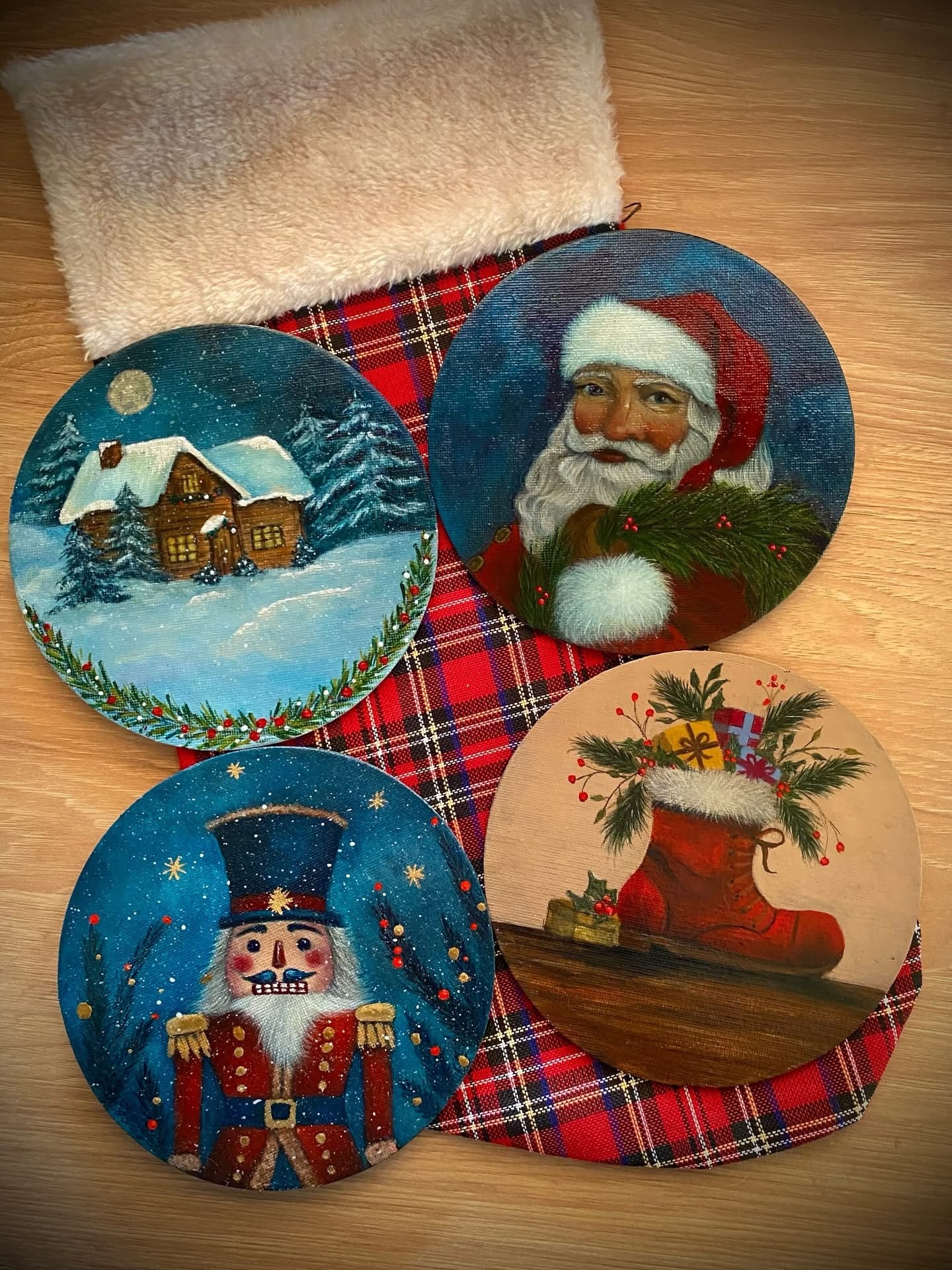 Christmas Stories – Hand-Painted Illustrations