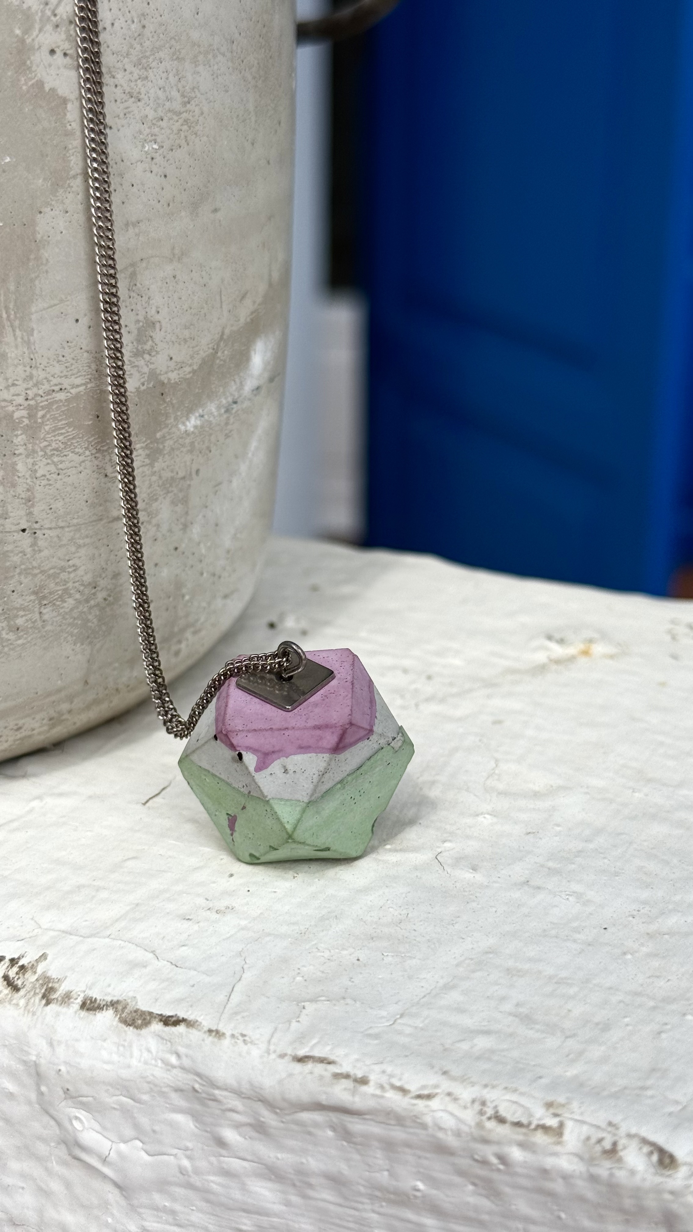 Concrete pendant