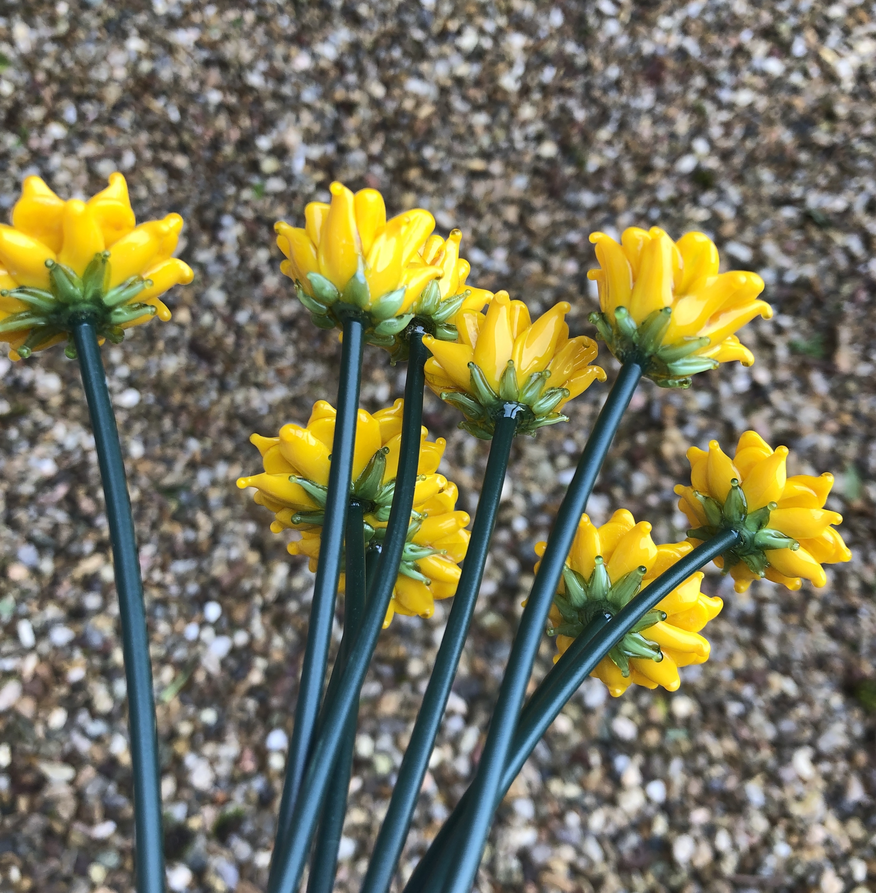 Sunflower stem - Yellow, photo 3
