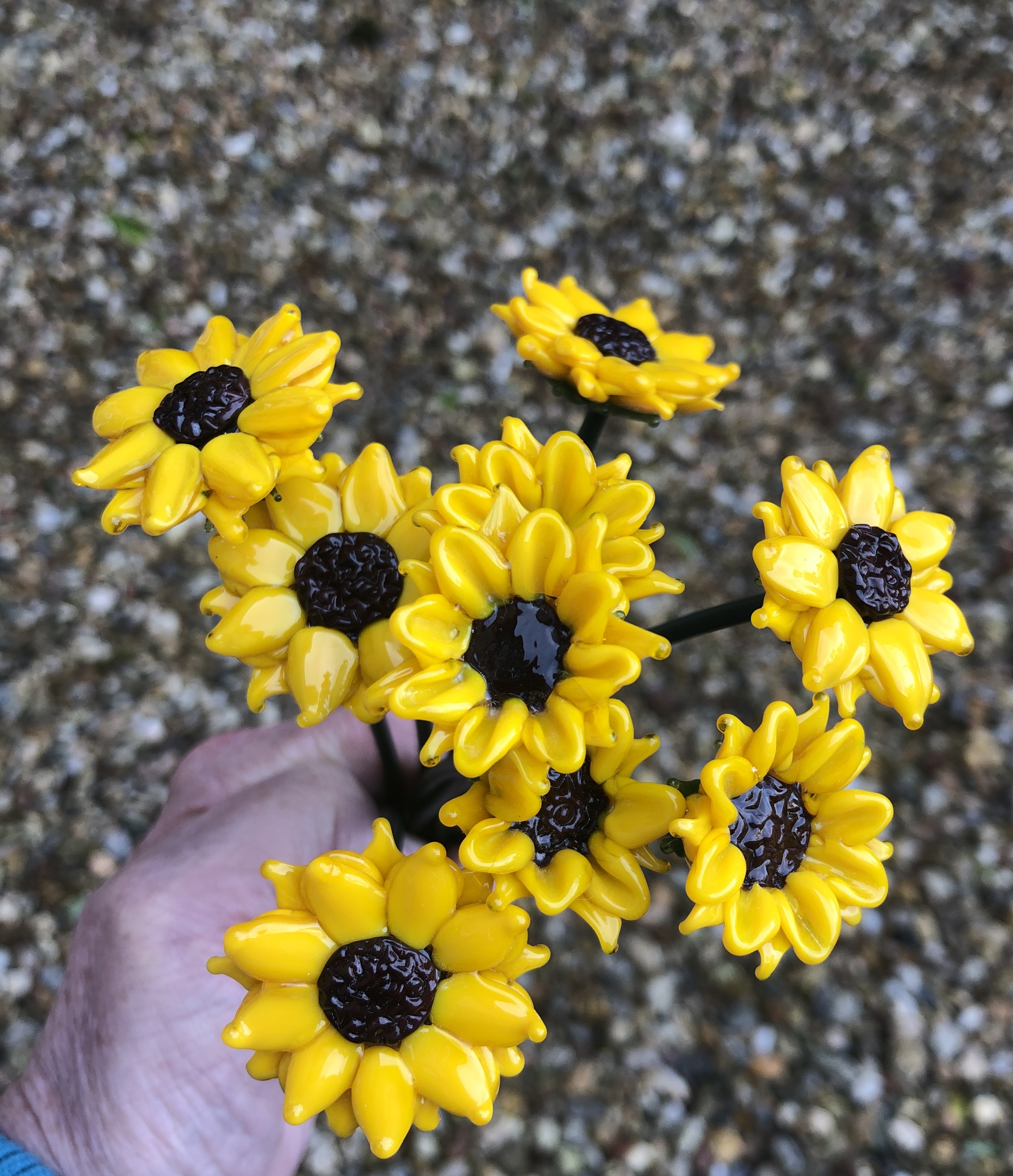 Sunflower stem - Yellow, photo 2