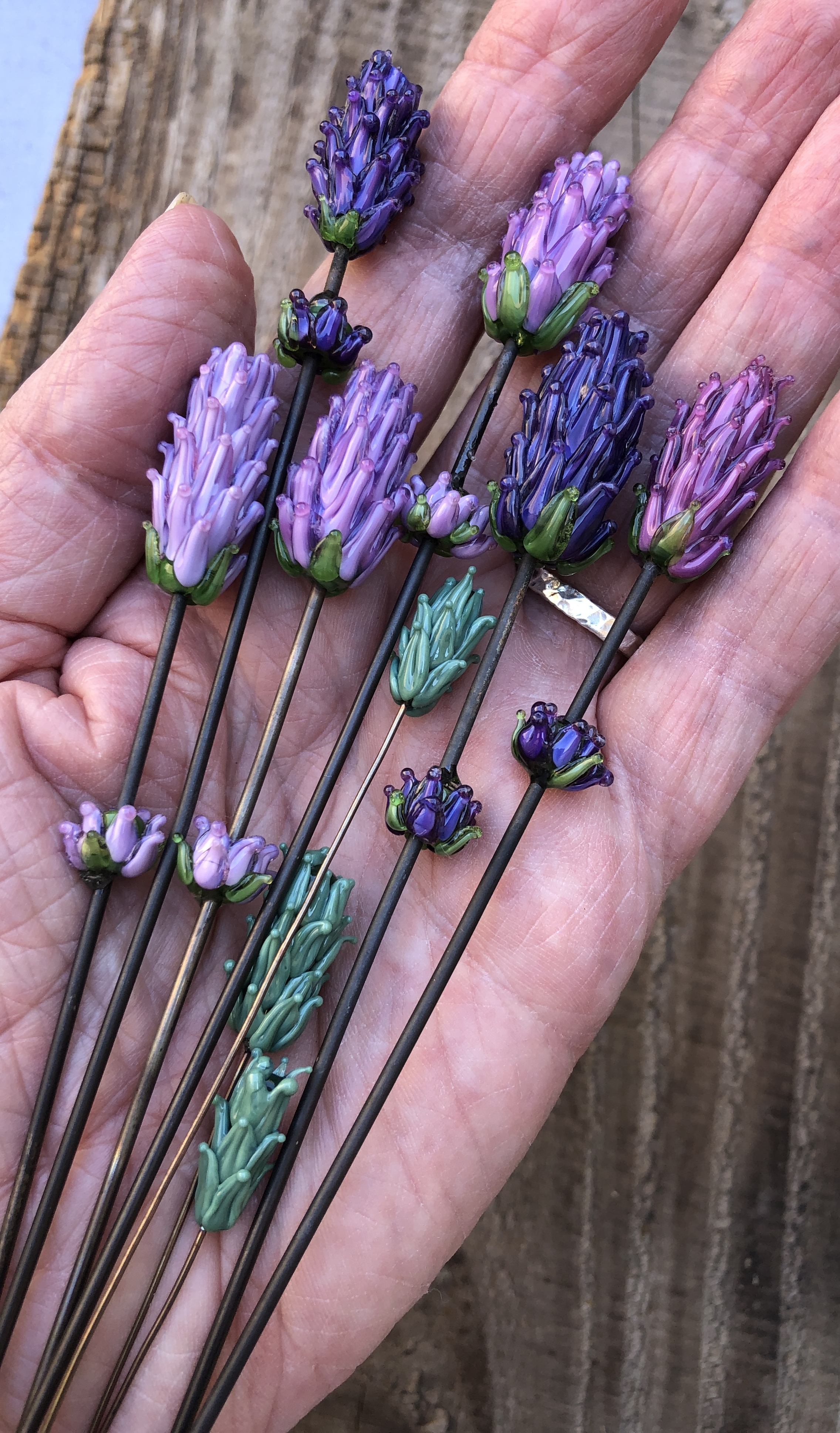 Lavender stems, photo 2