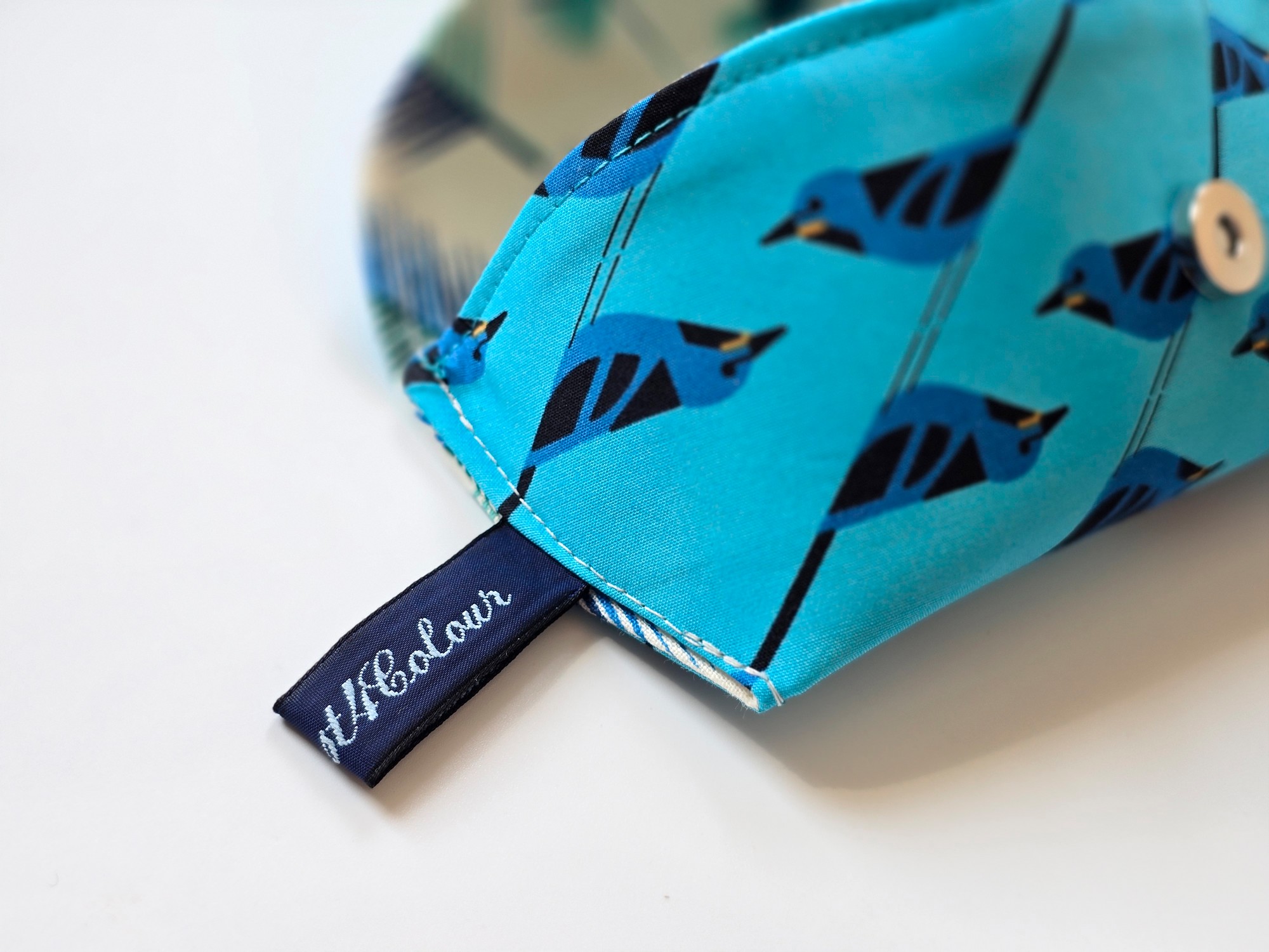 Handmade Eyeglass Case - Charley Harper - Suitable for Sunglasses and Reading Glasses, photo 3