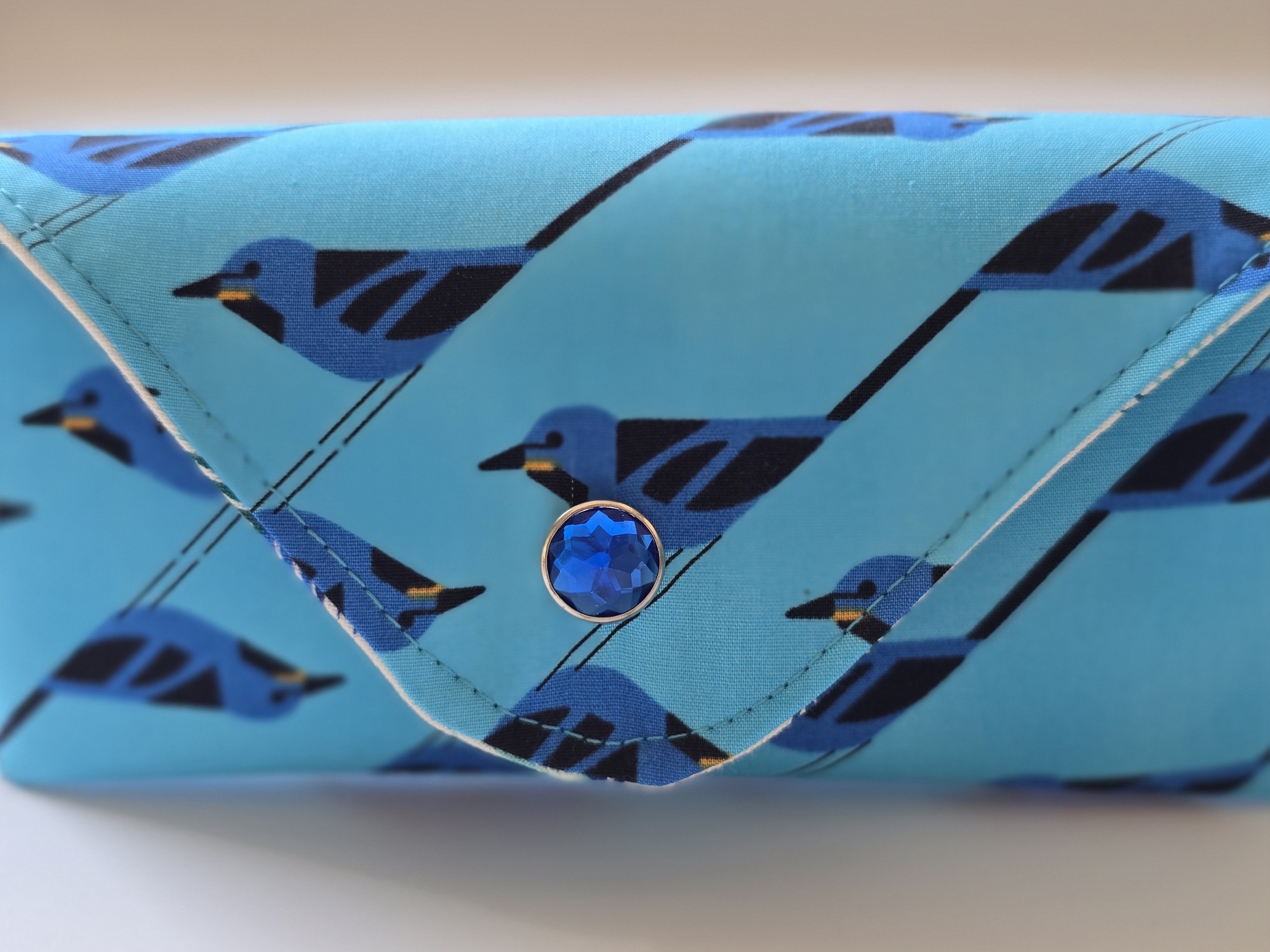 Handmade Eyeglass Case - Charley Harper - Suitable for Sunglasses and Reading Glasses, photo 5