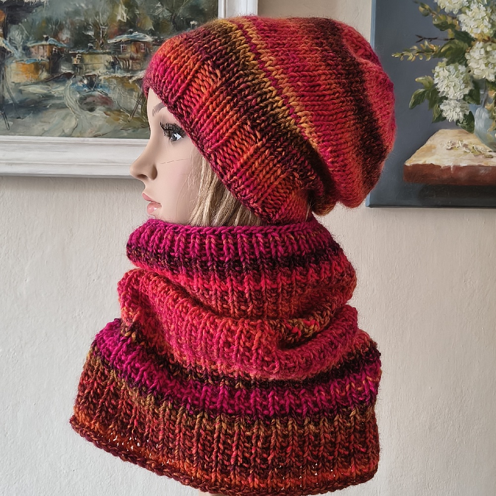 Winter in colours – a lovely, warm, cosy set. Original design, photo 3