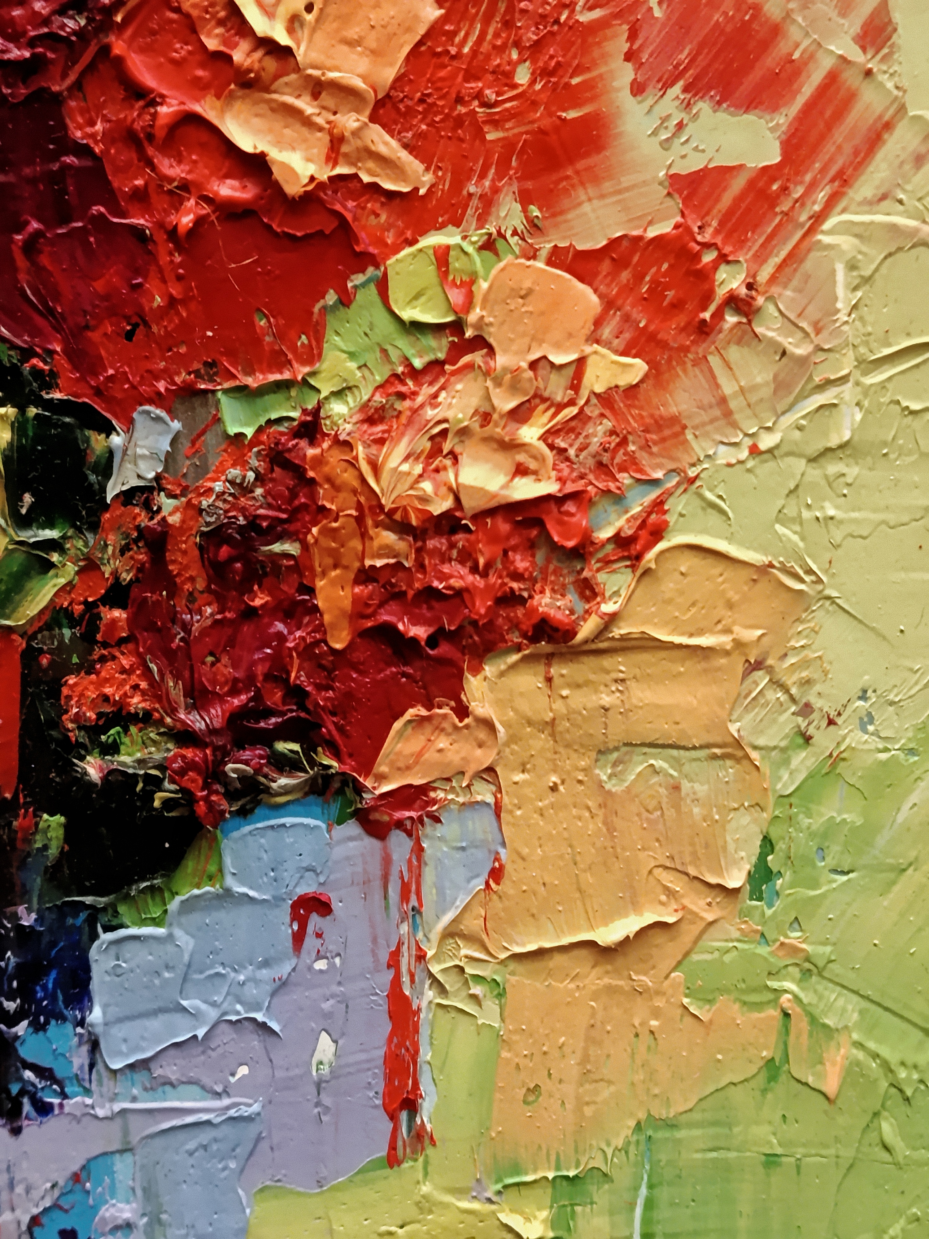 Modern still life art. Original oil painting, photo 2