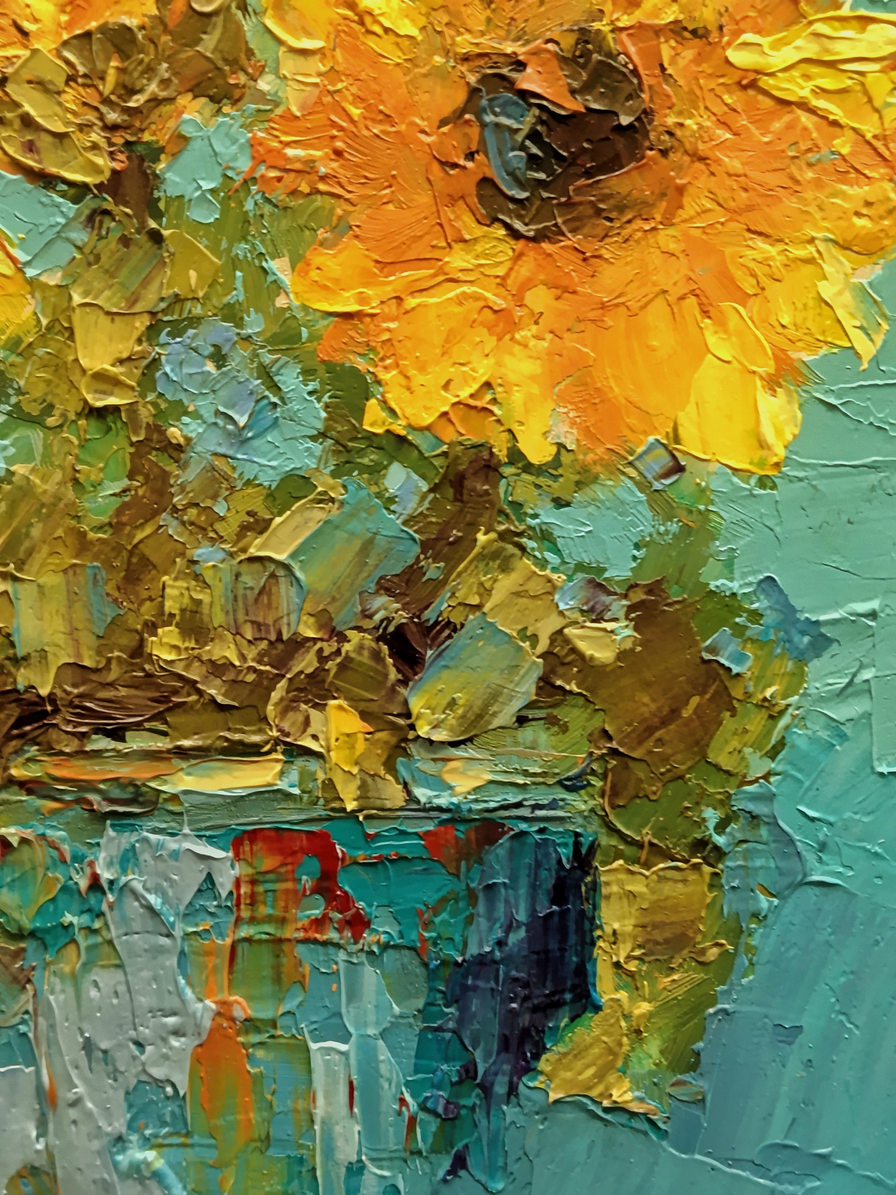 Still life with sunflowers, photo 2