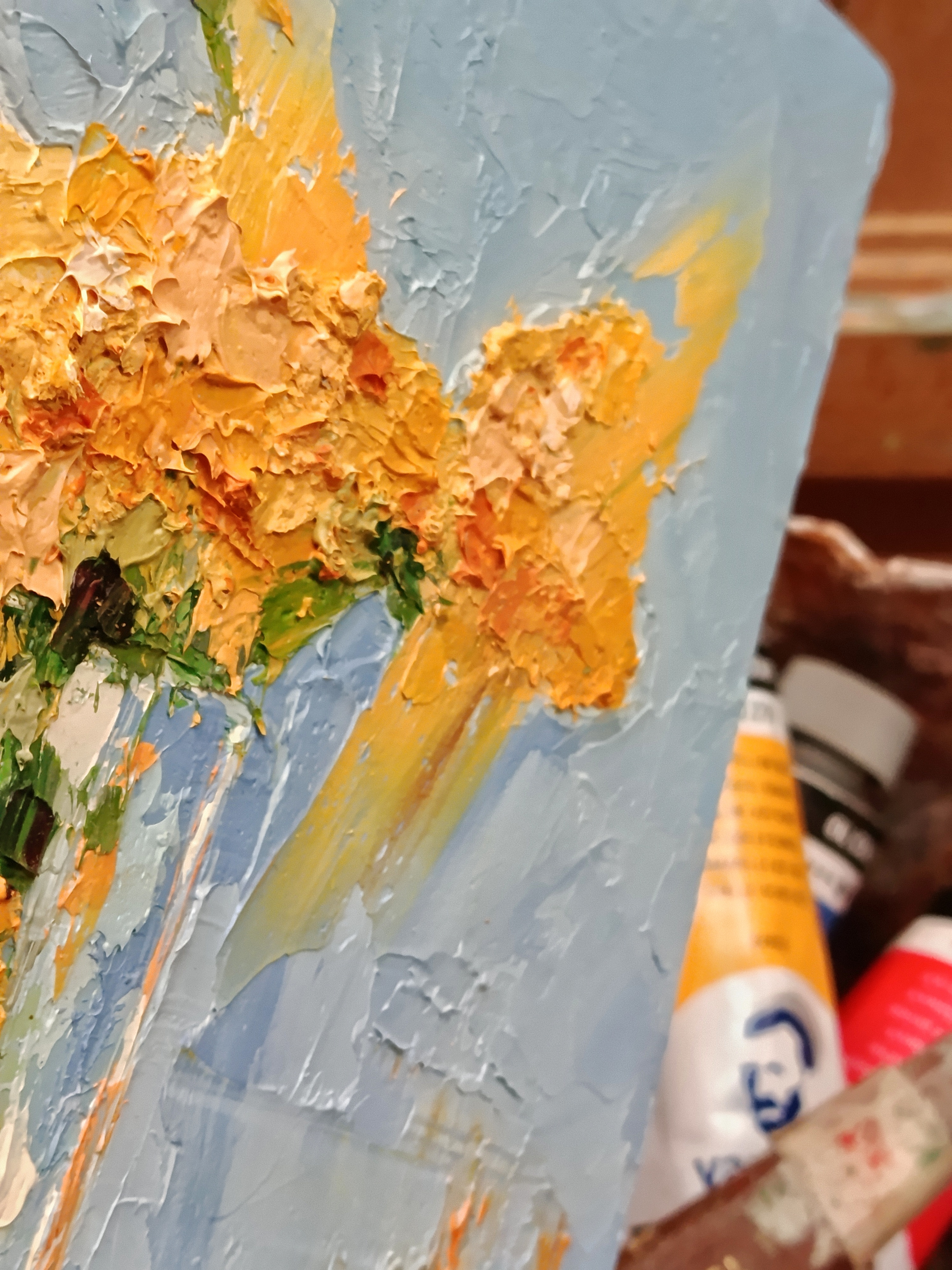 Abstract still life painting. Original oil artwork, photo 3