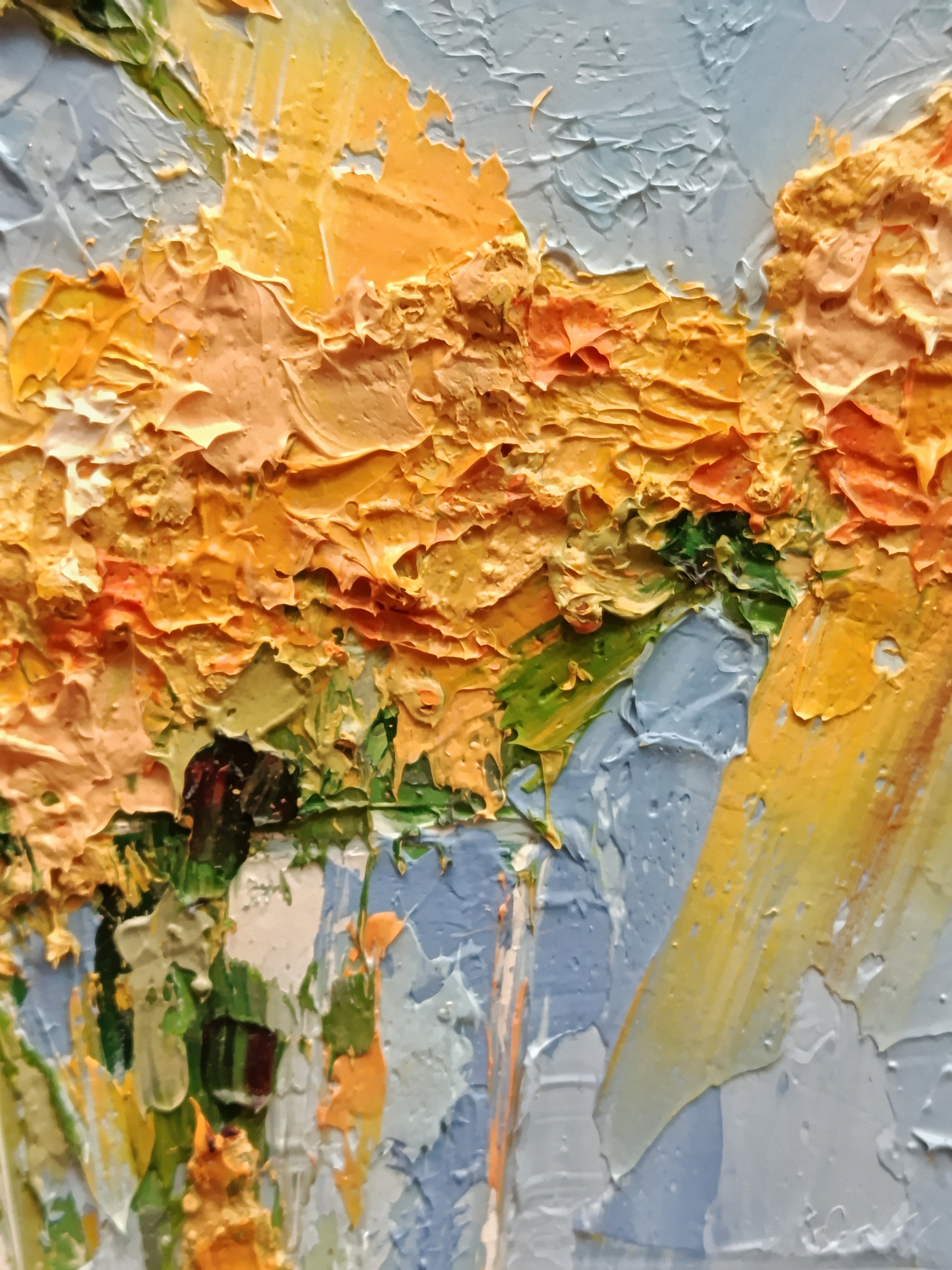 Abstract still life painting. Original oil artwork, photo 2