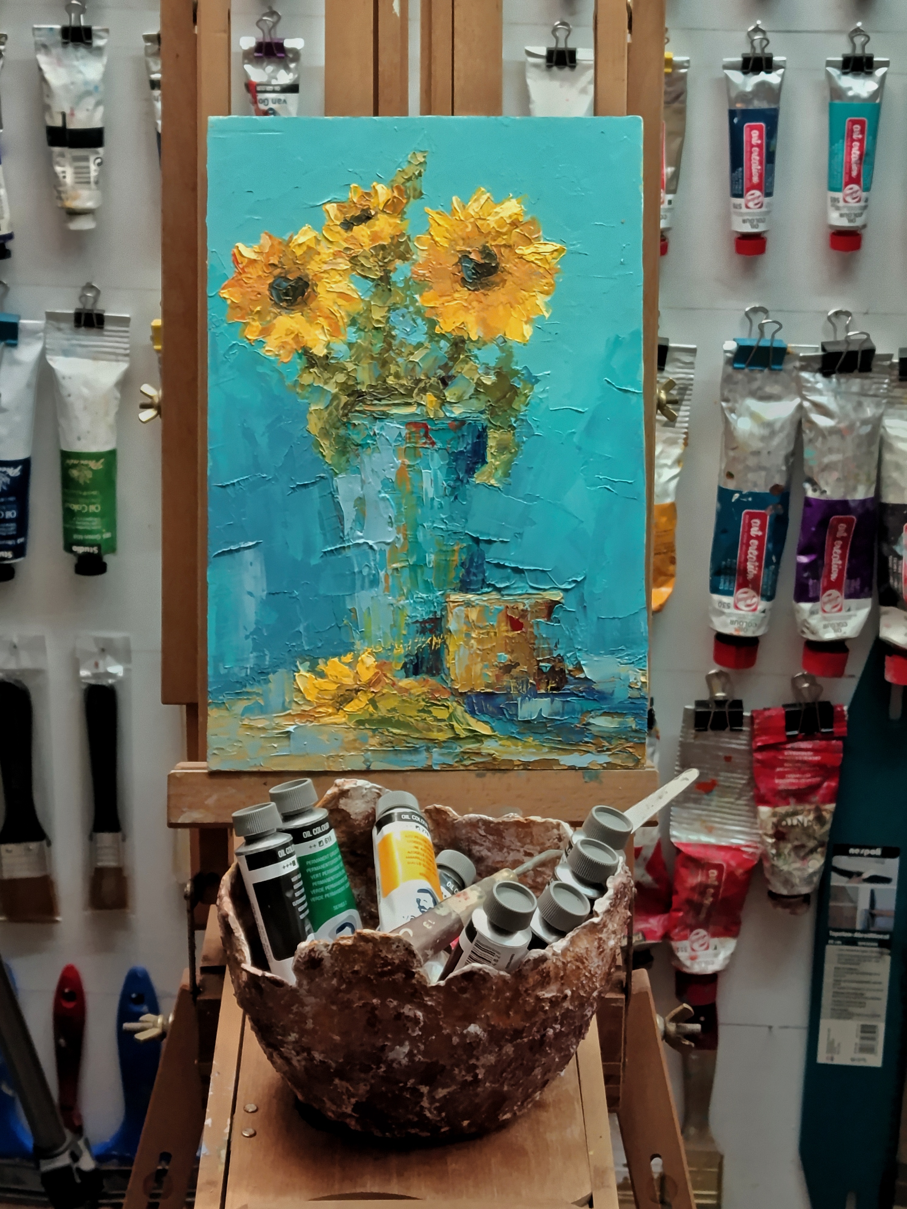 Still life with sunflowers, photo 3