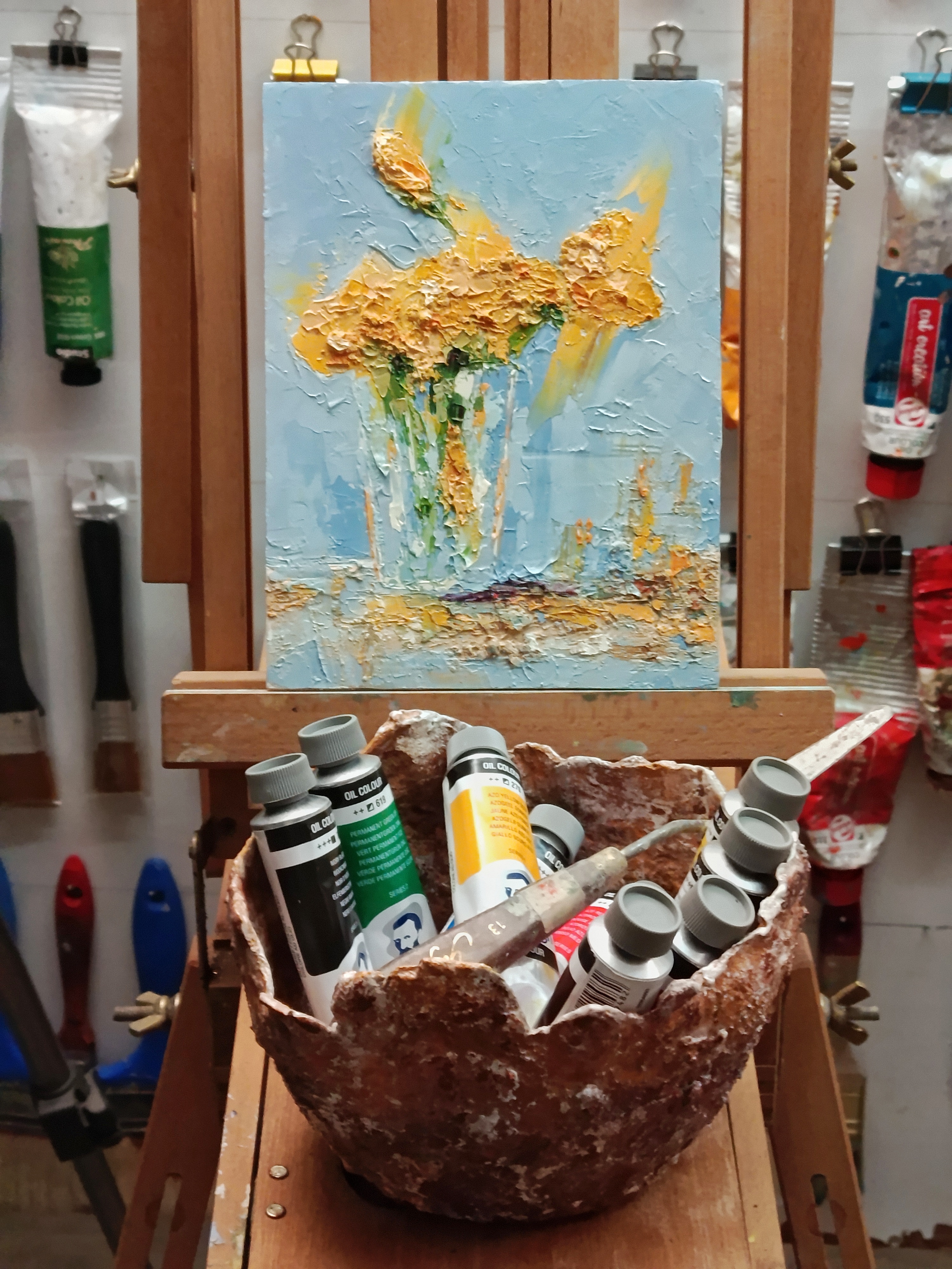 Abstract still life painting. Original oil artwork, photo 4