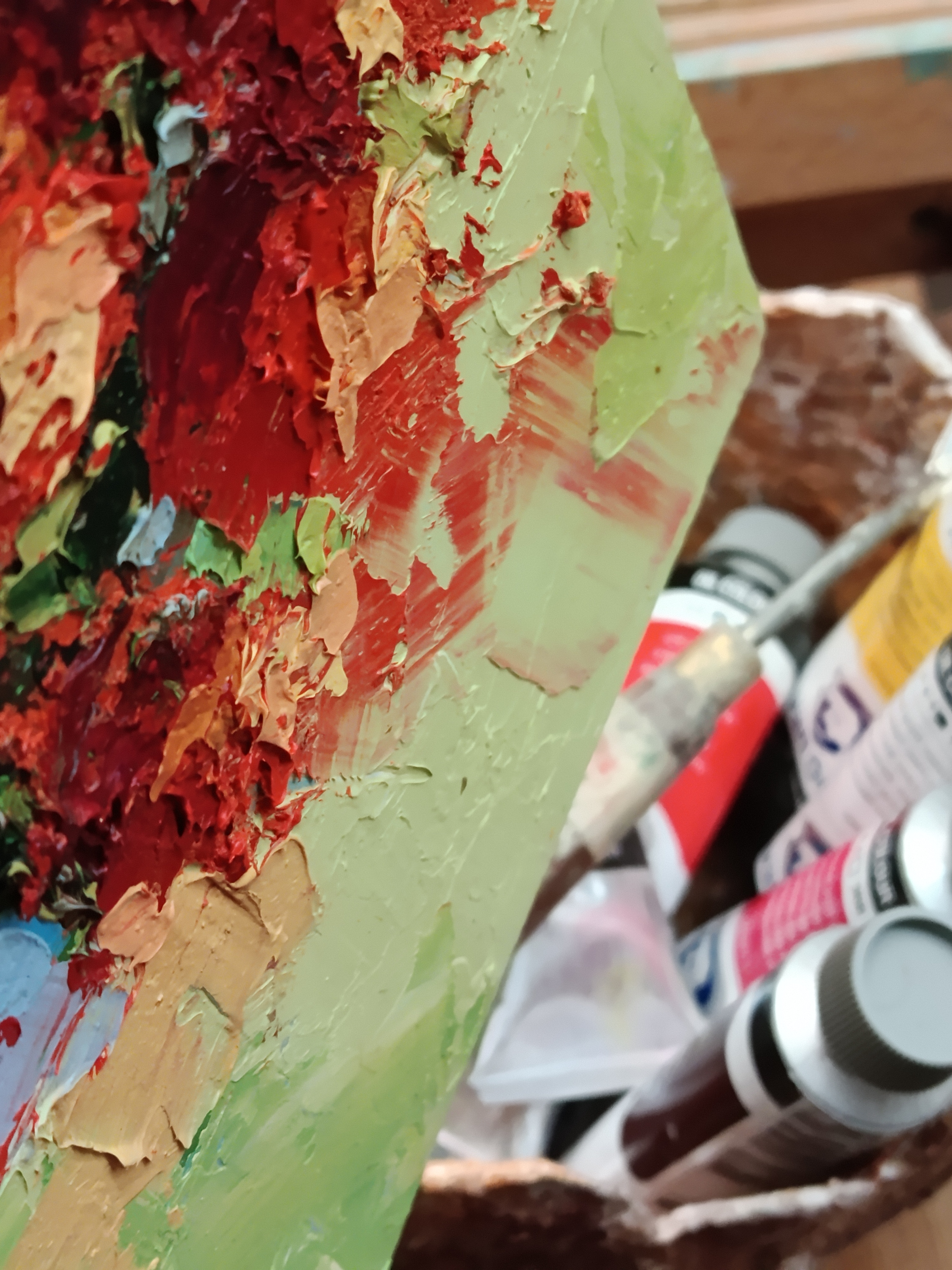 Modern still life art. Original oil painting, photo 3
