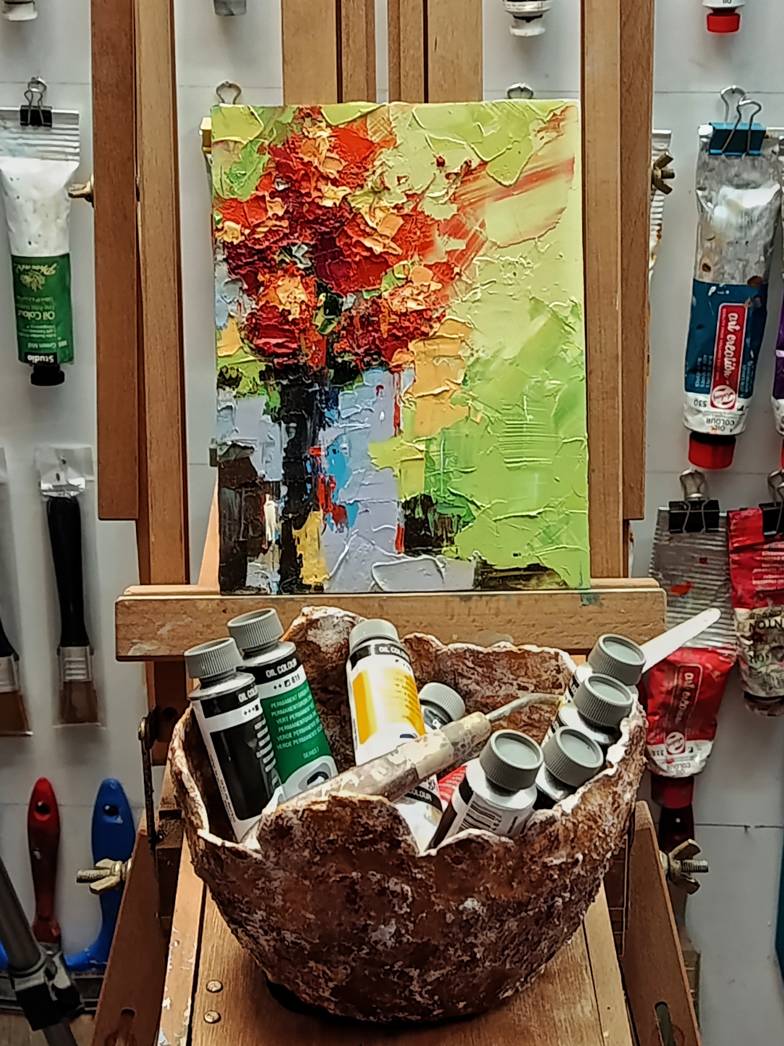 Modern still life art. Original oil painting, photo 4
