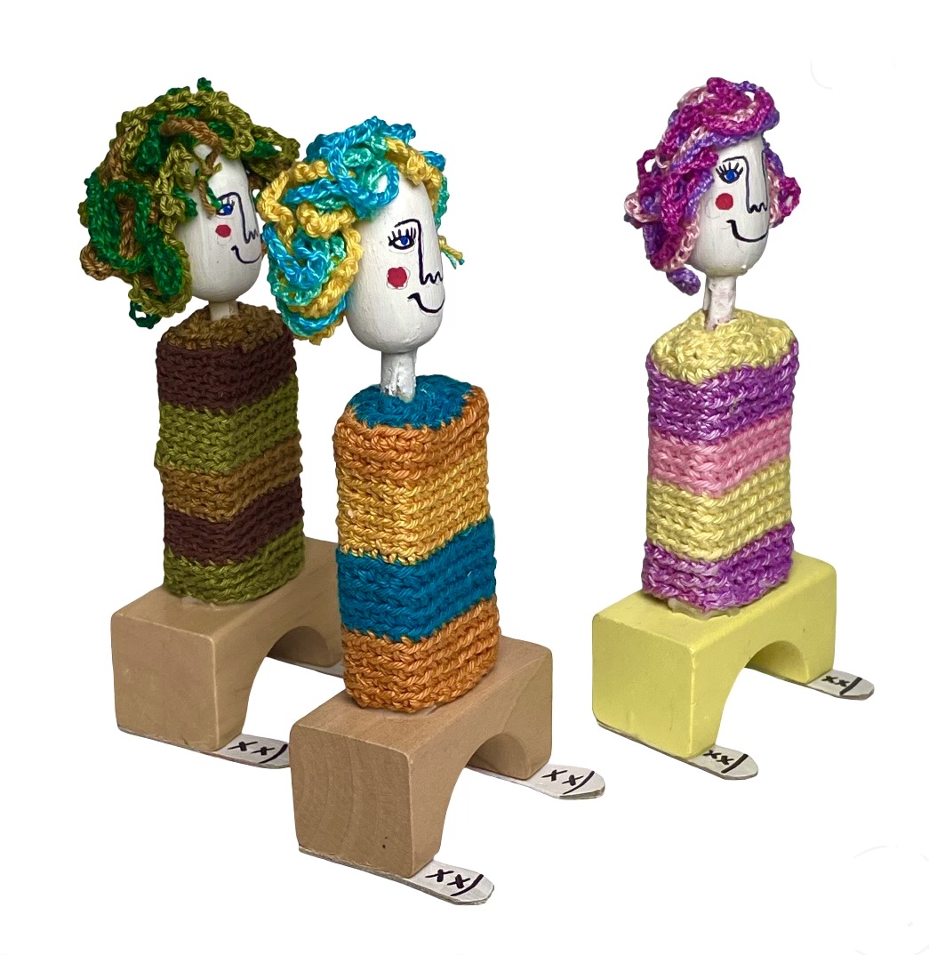Remake figurines, Helga, Hilfrid and Halva, photo 6