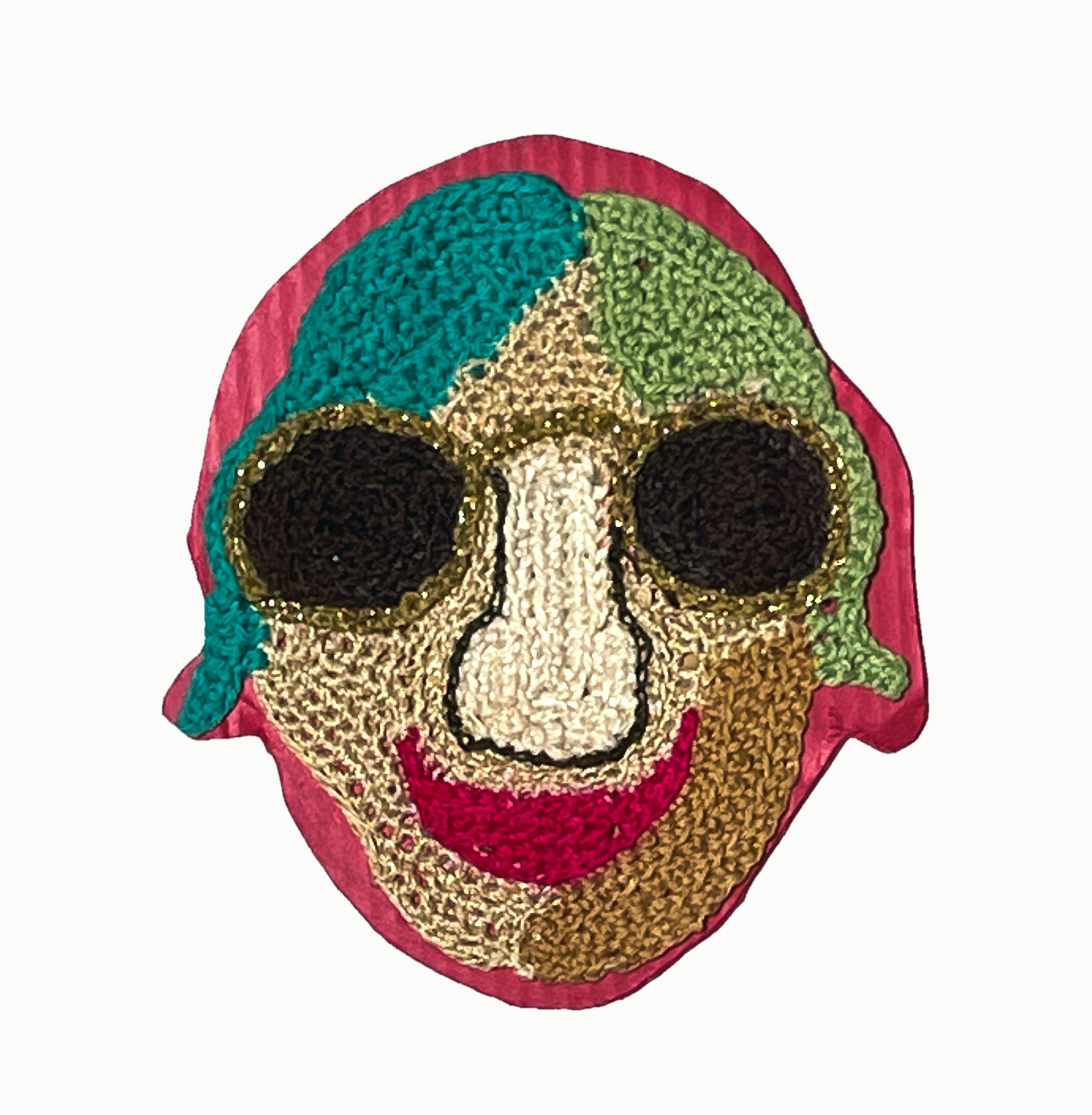 "Hello sunshine 1" Crochet wall art, wall plaque