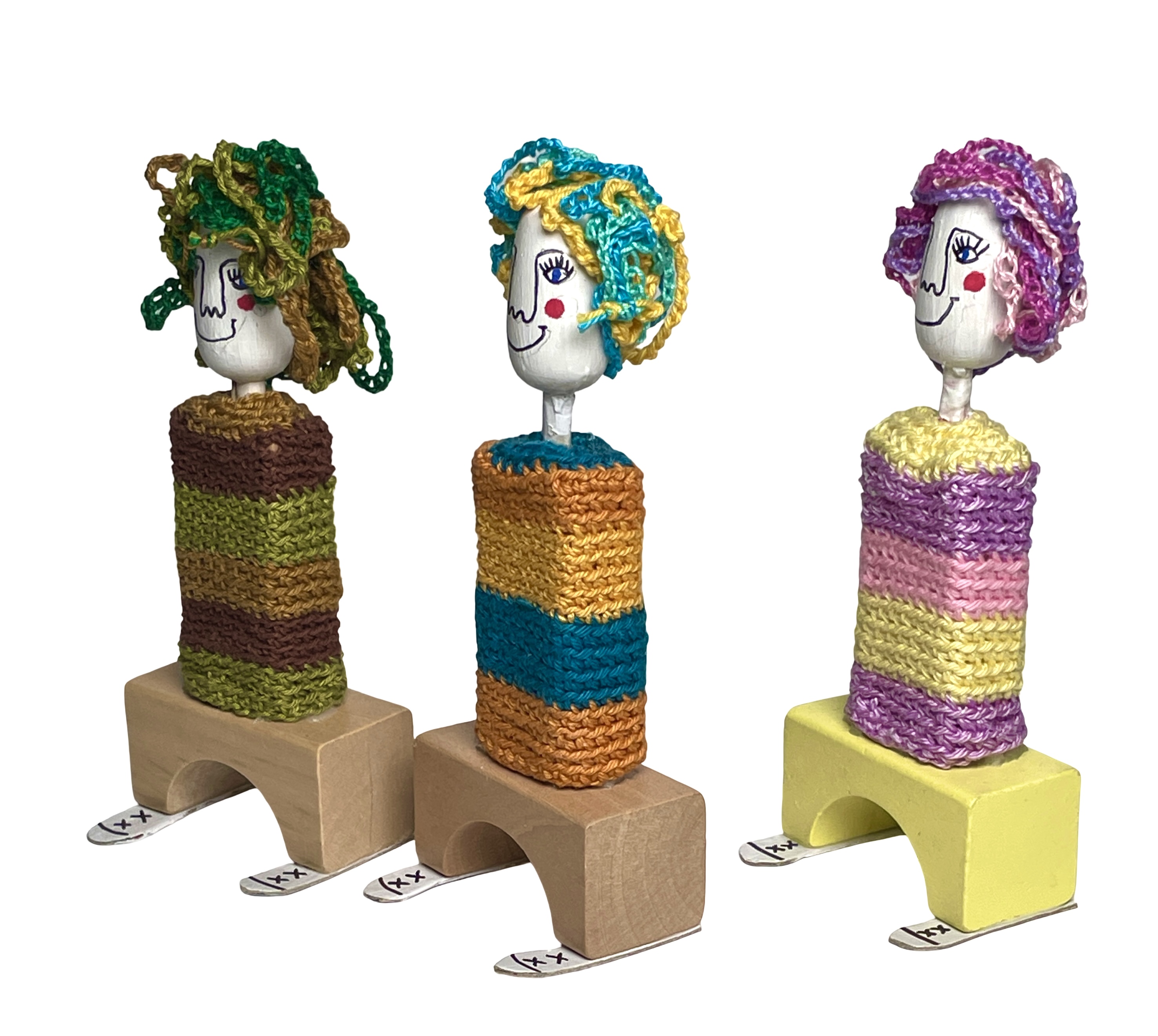 Remake figurines, Helga, Hilfrid and Halva, photo 5