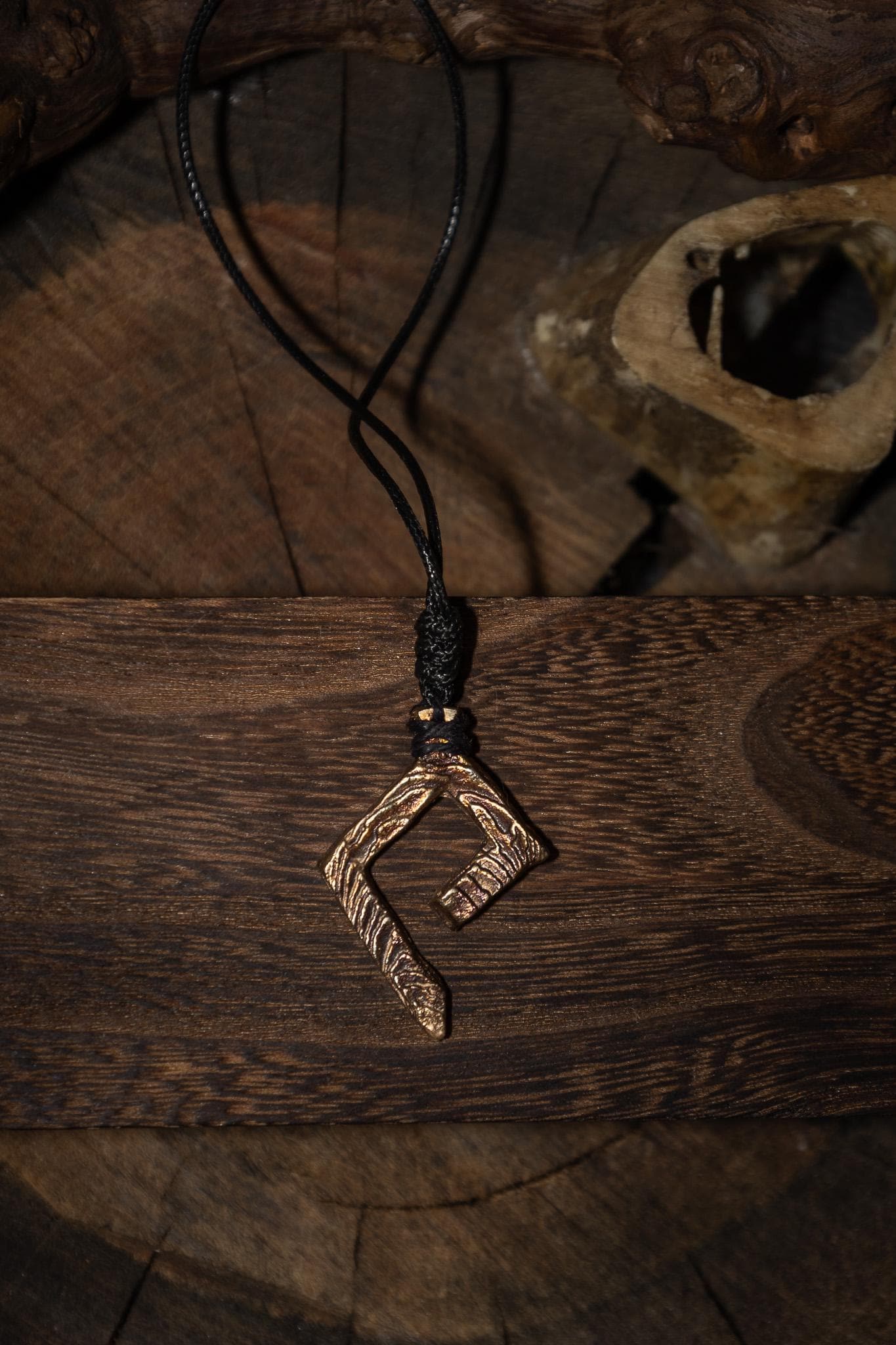 Attentus - Handmade Bronze Artifact, Dark Fantasy Talisman, Ward