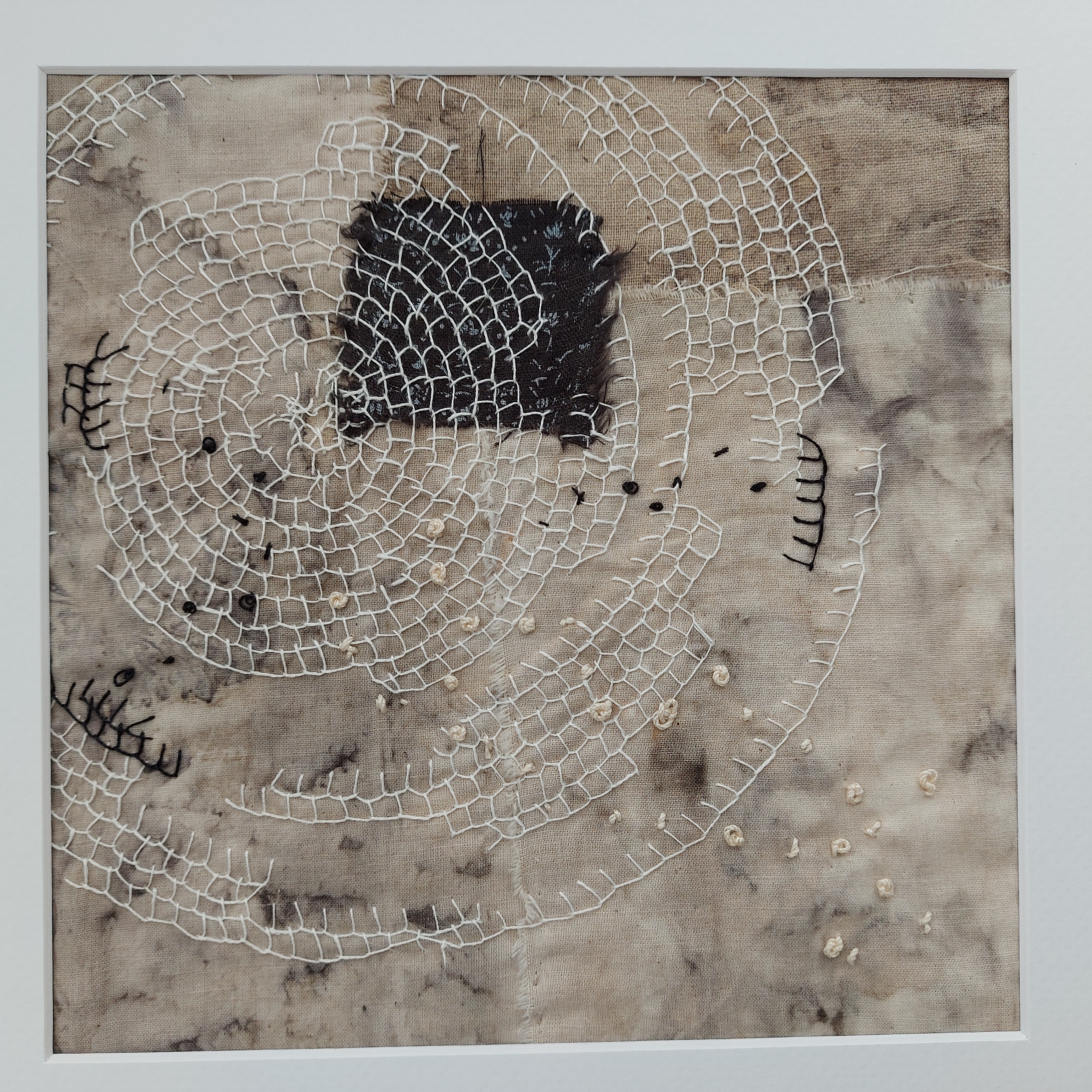 Circle of life 7 - textile artwork, photo 3