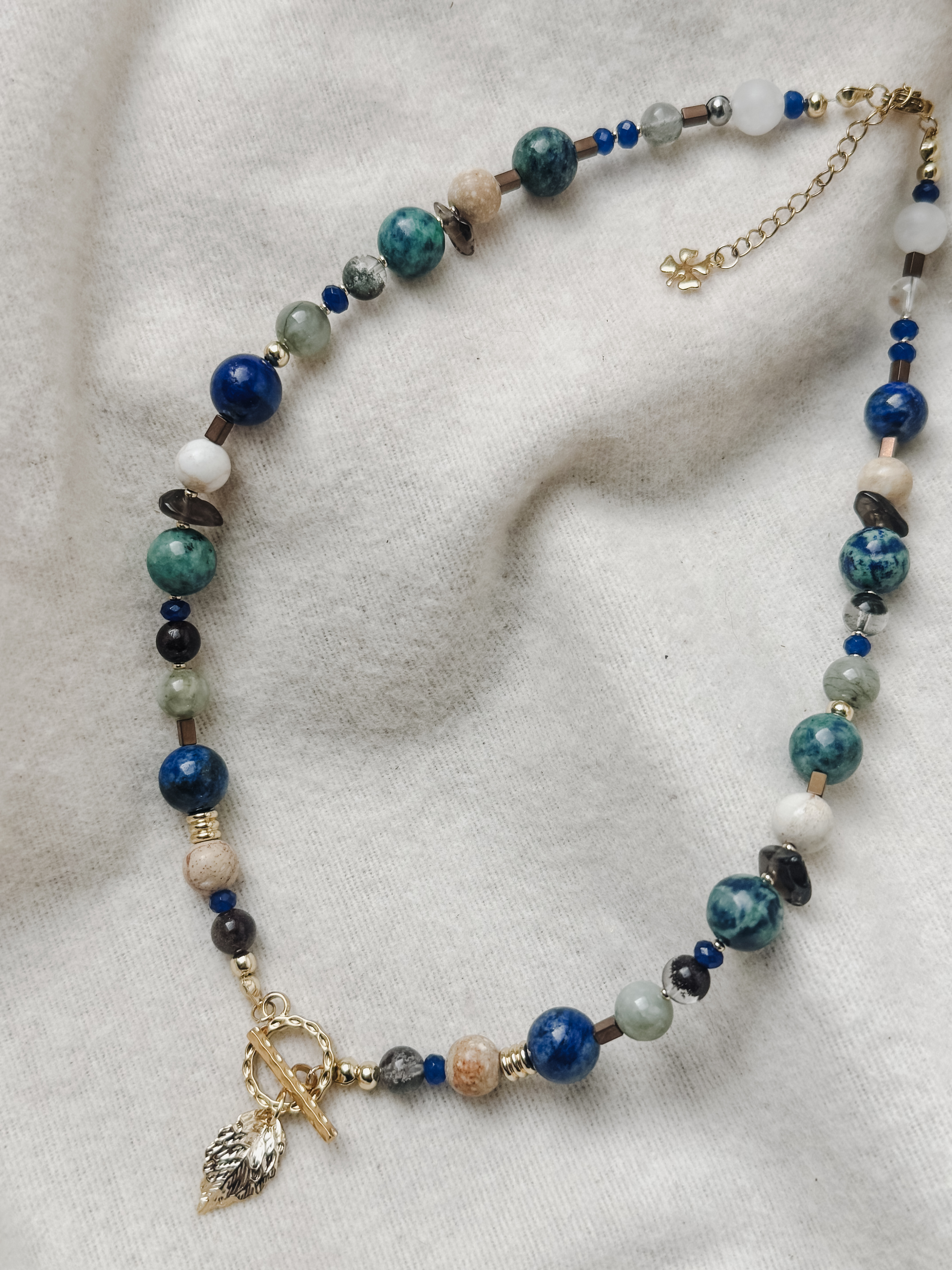 Azurite necklace, photo 3