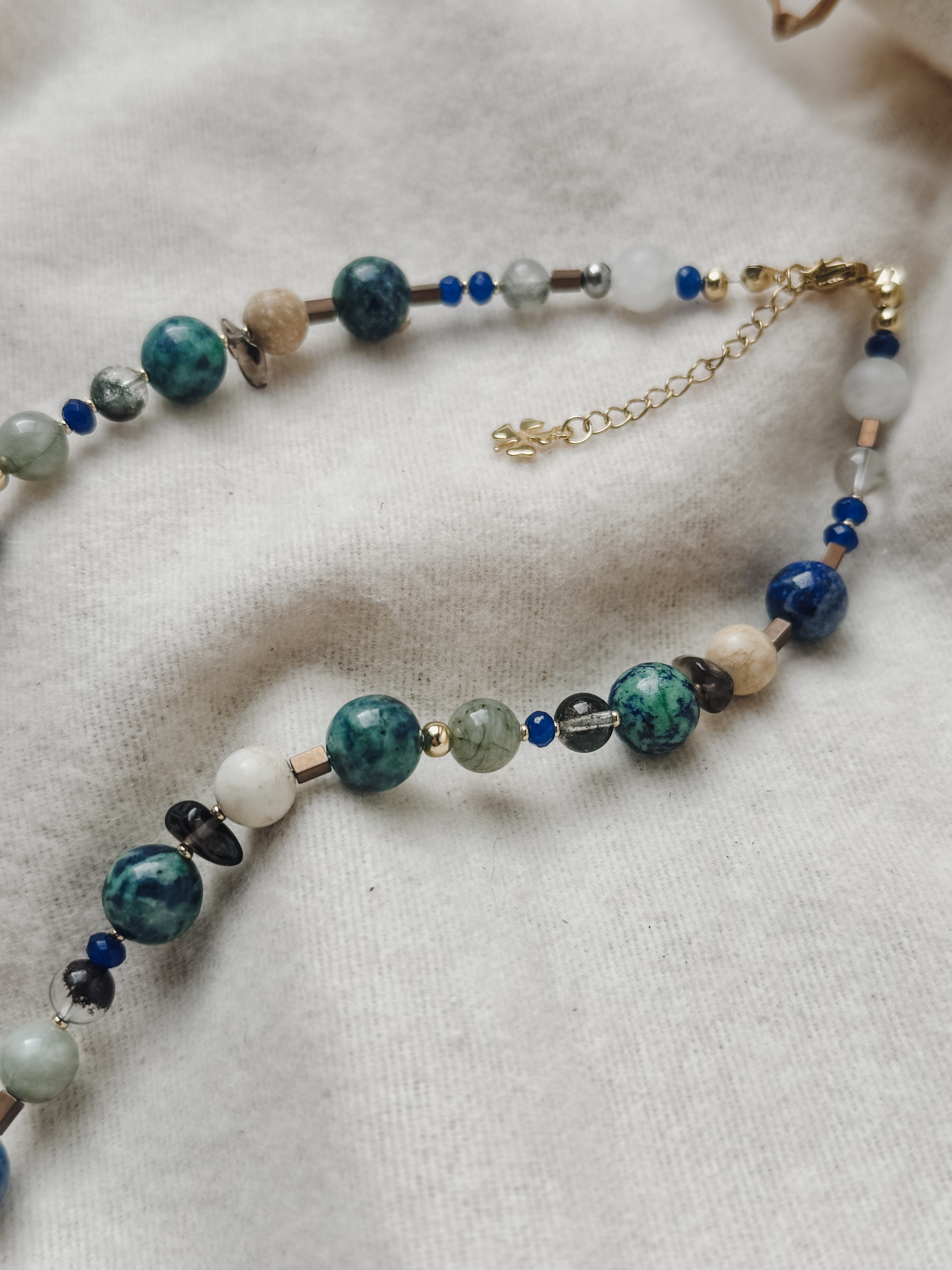 Azurite necklace, photo 4