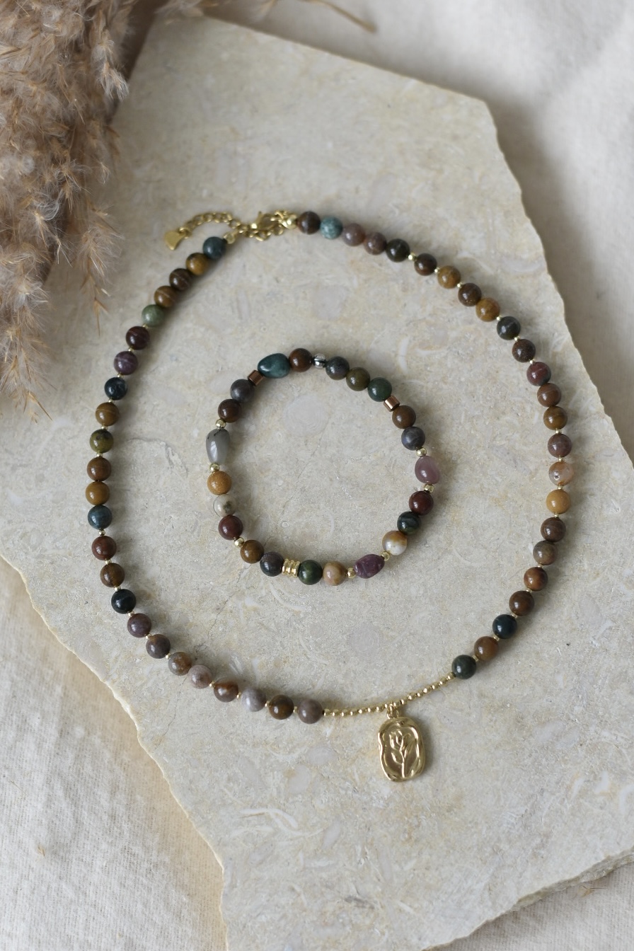 Oceanic Jasper necklace, photo 5