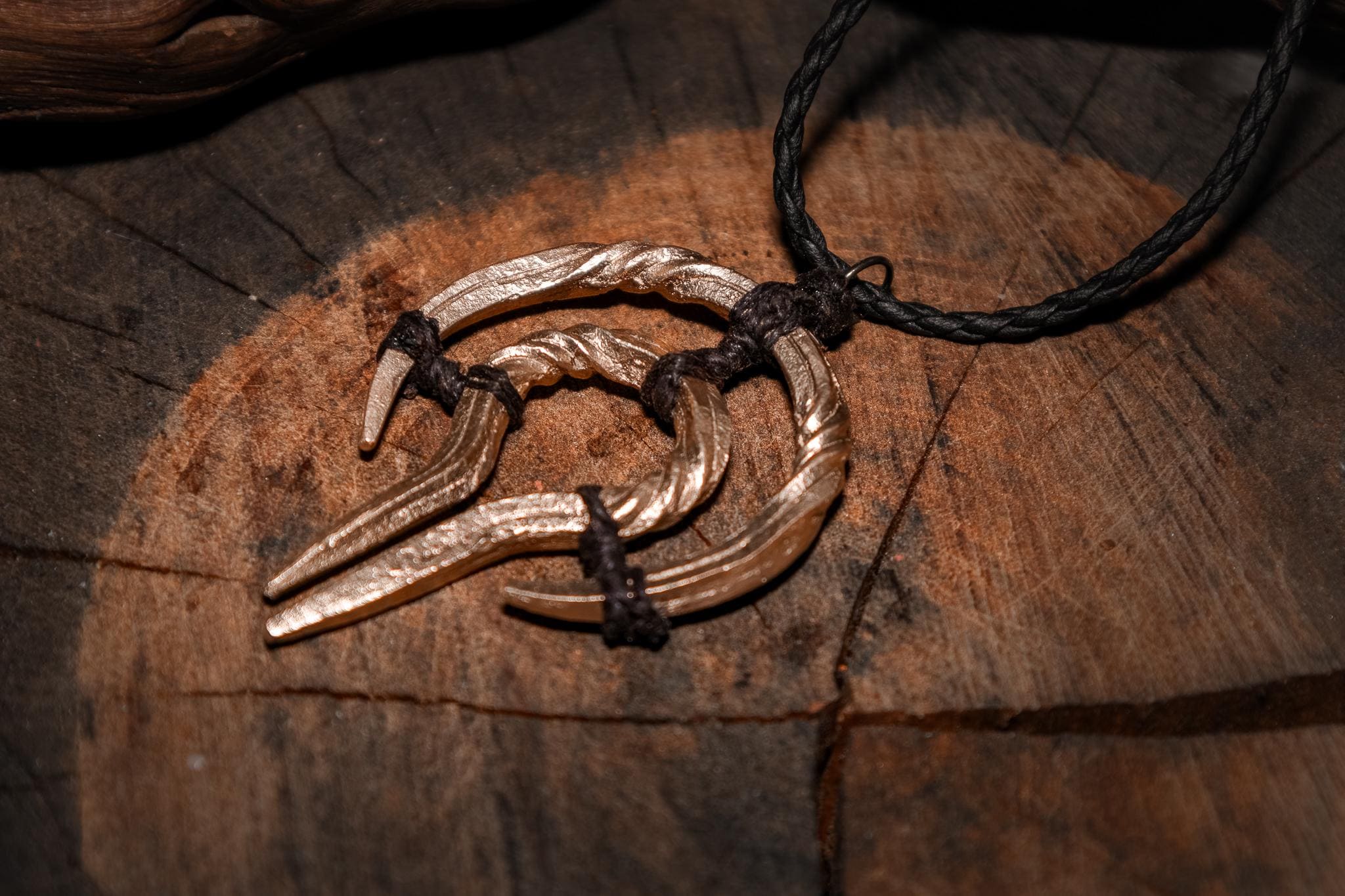 Bronze Witch Talisman “December”, Hand-forged, cast bronze artifact, photo 6