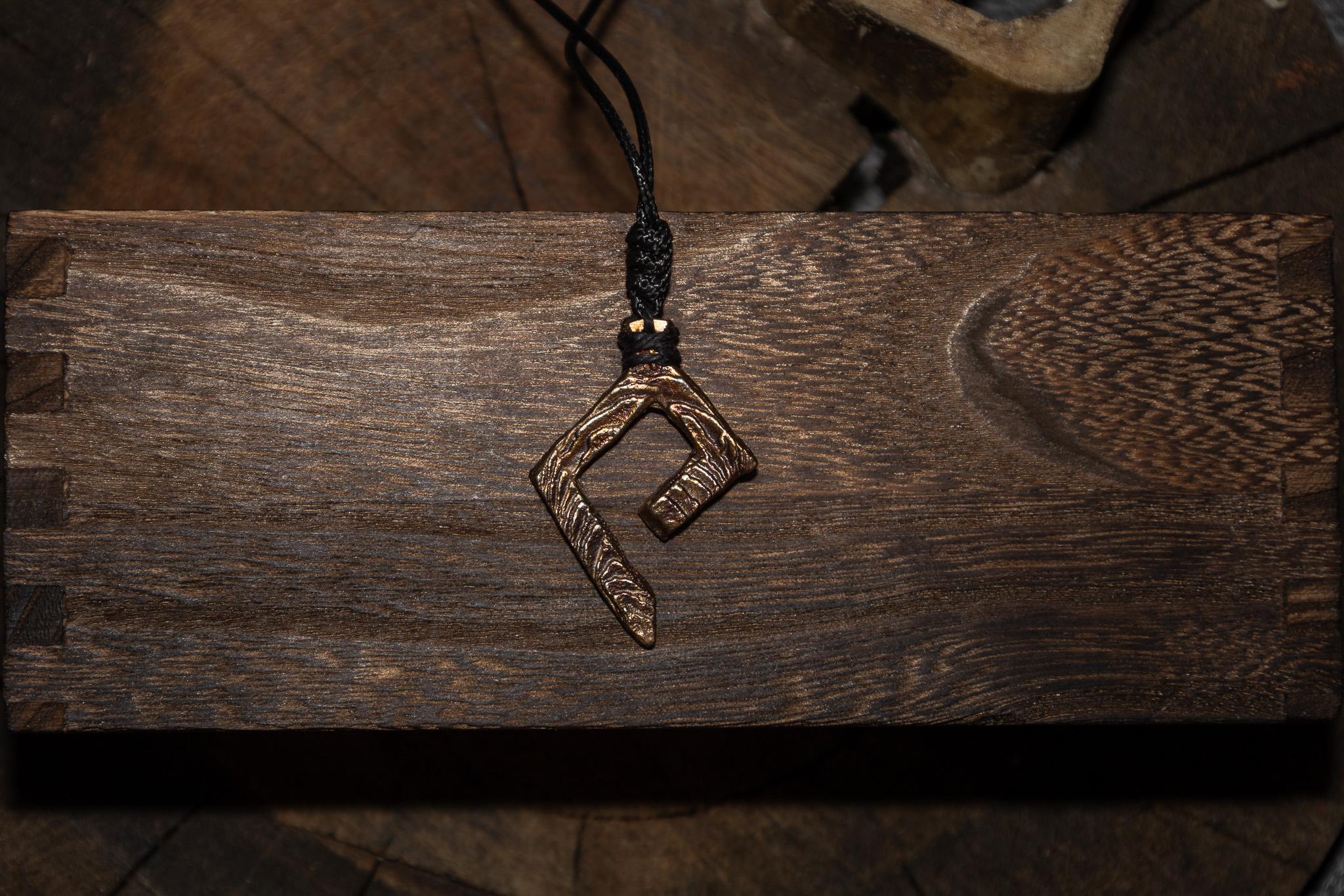 Attentus - Handmade Bronze Artifact, Dark Fantasy Talisman, Ward, photo 6