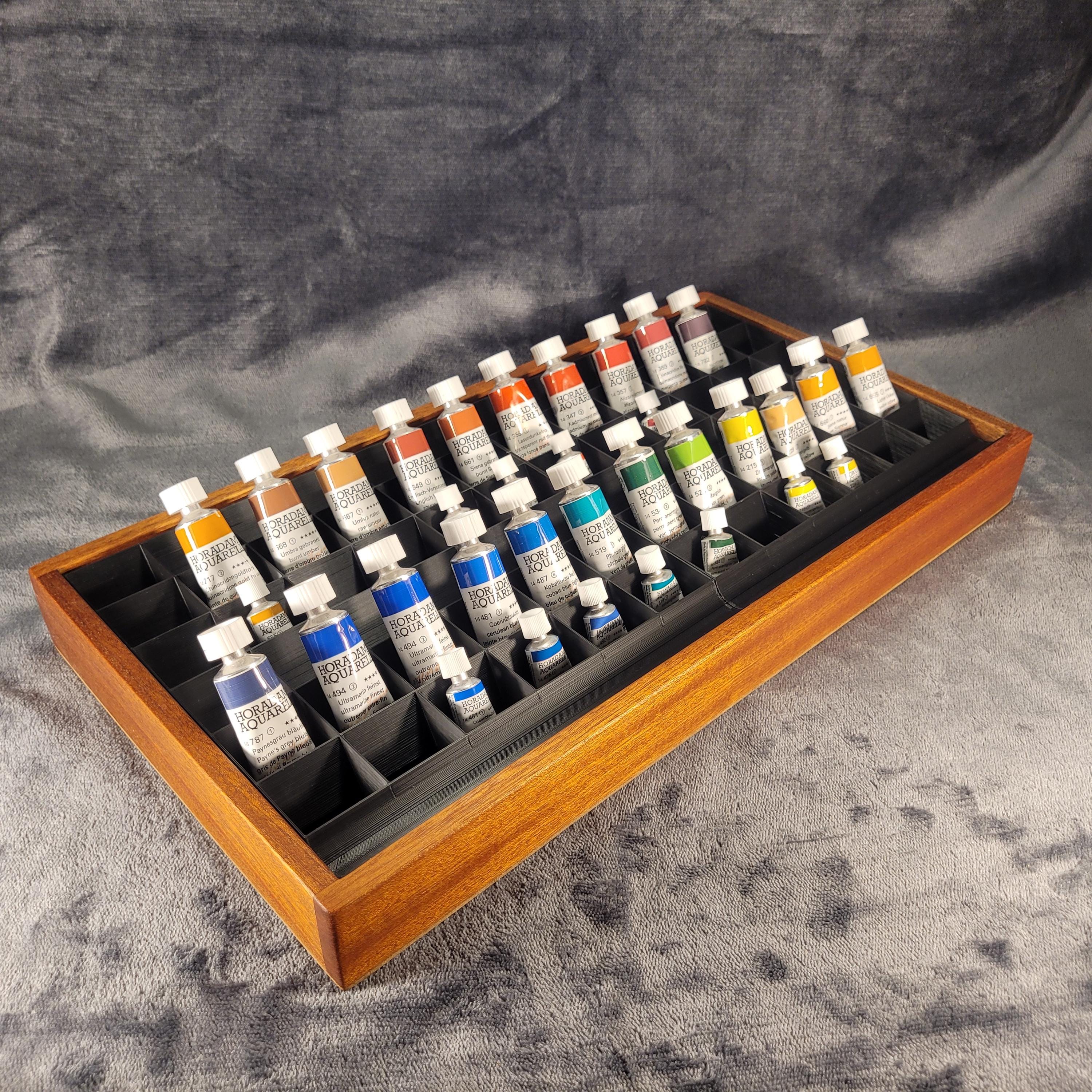 Quarter/Half Pan Organizer - Double Insert - (Holds up to 296 Quarter Pans) - For Artists Spare Quarter / Half Pans - Watercolor Organizer, photo 4