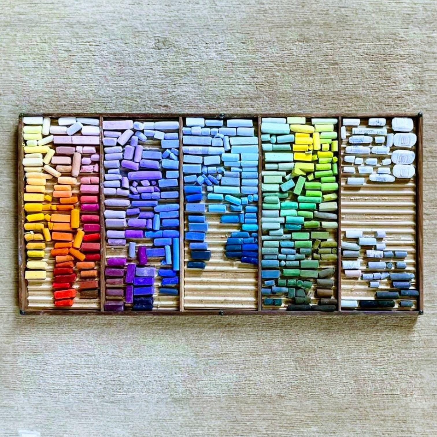 Large Studio Pastel Box - (Holds 600 half sticks of pastel) - No Pastels Included