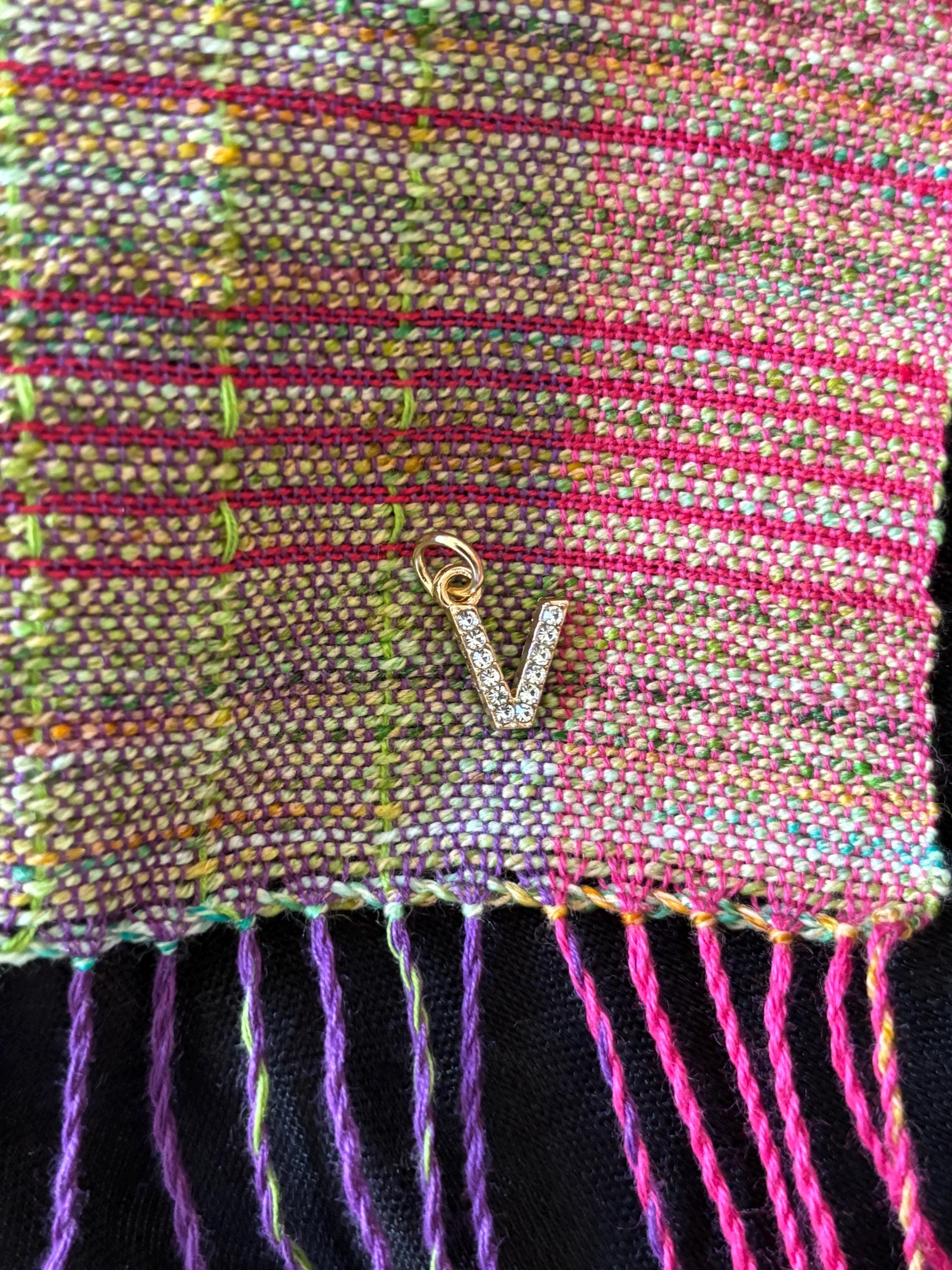 Hand-Dyed Merino Wool Scarf, Fall Colors, Personalizable Giftable Wrap, Woll Schal, Monogram Customizable, photo 5