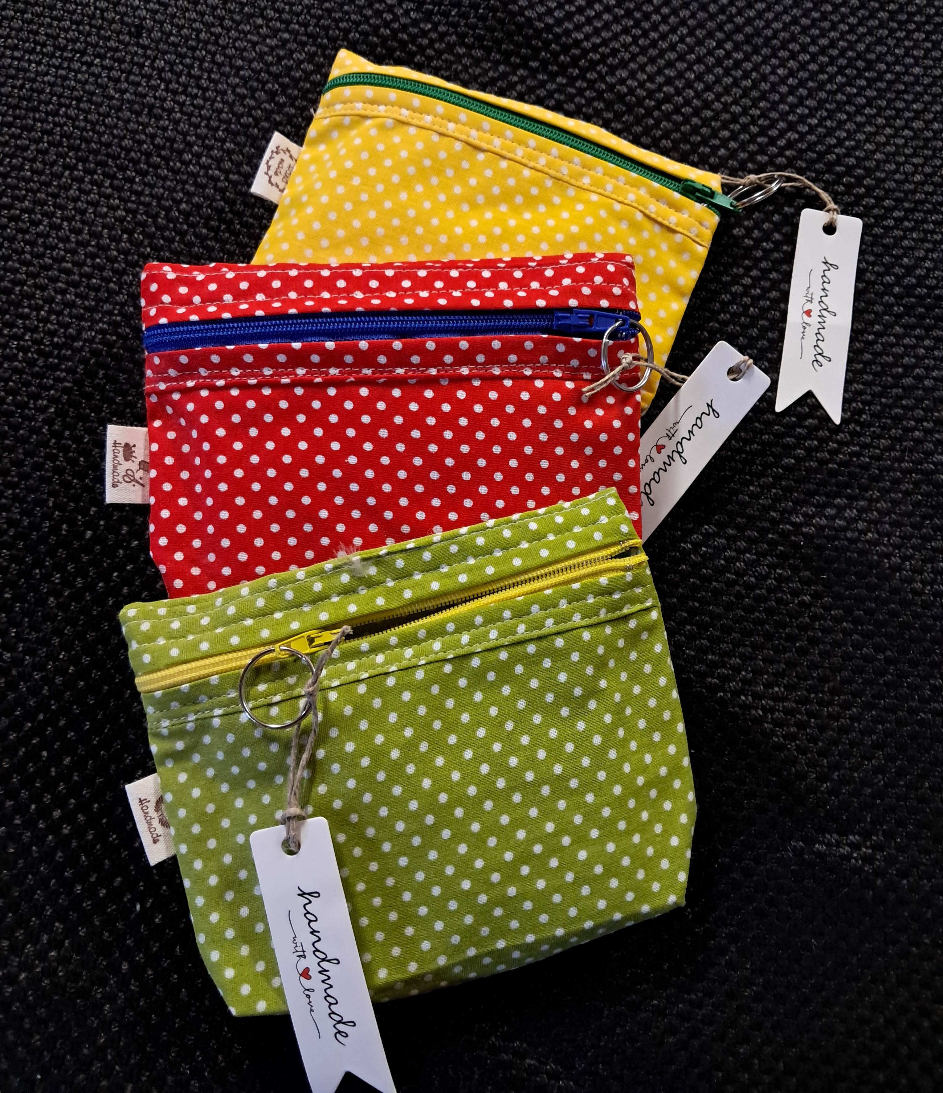 Pack of 3 random colour purses/ make up bags ., photo 3