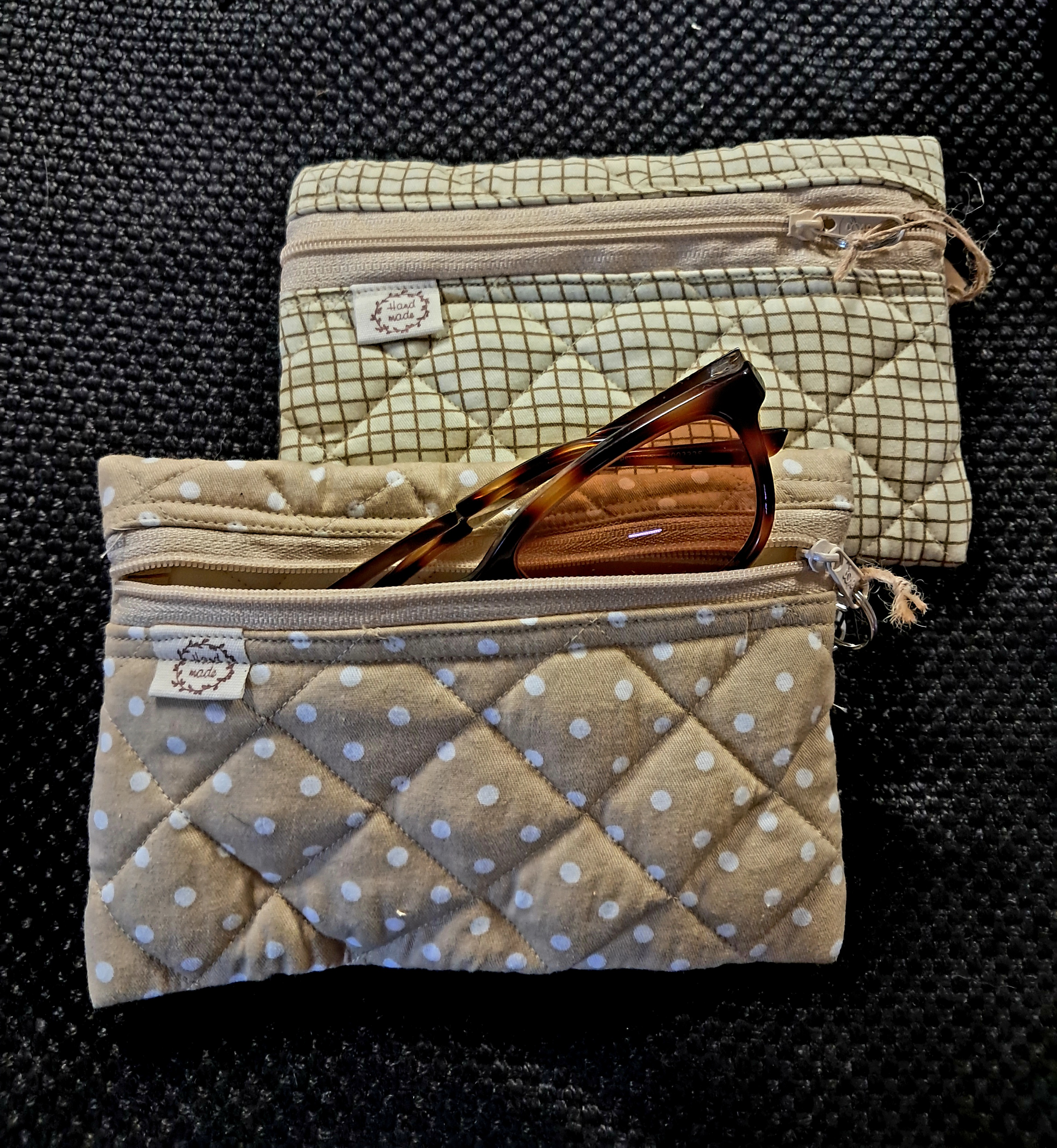 Pack of 2 Sunglass cases